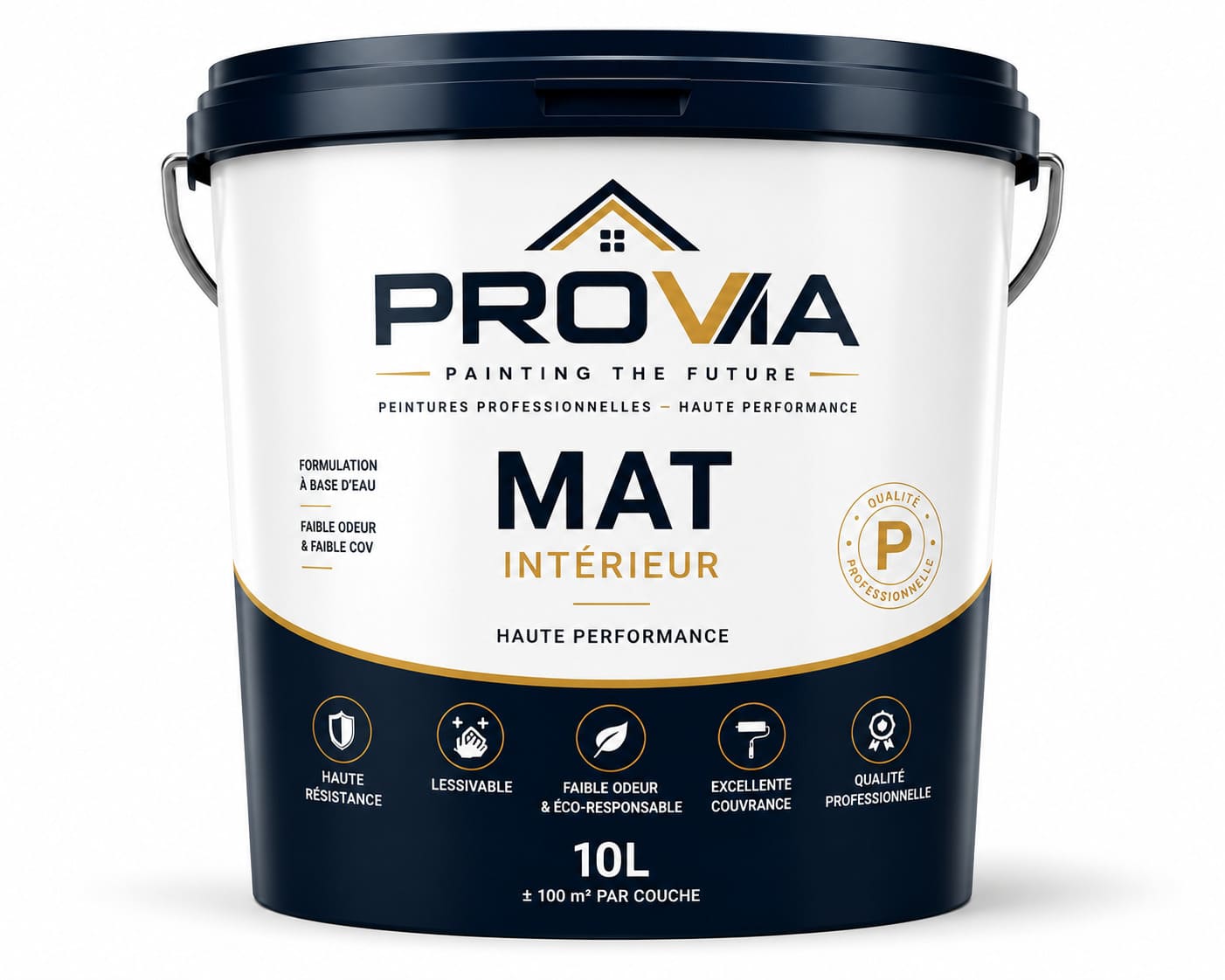 PROVIA PAINT Blanc Mat Intérieur